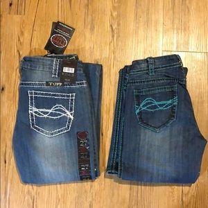 Set of 2 Cowgirl Tuff Jeans